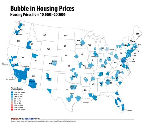 Us Housing Boom Bust And Recovery Maps — Visualizing Economics