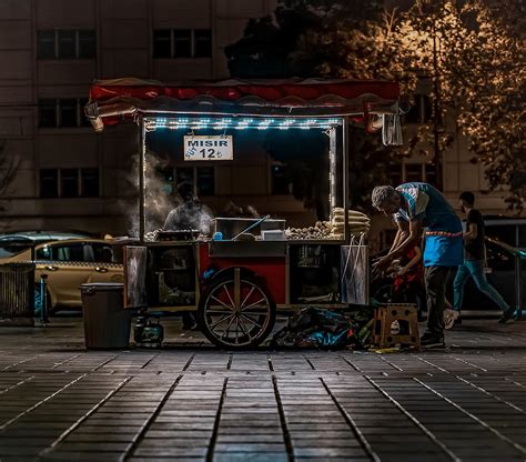 Turkish Peddler At Night Photograph By Photahagrapher Fine Art America