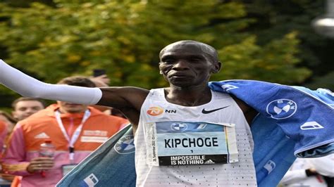 Eliud Kipchoge Of Kenya Won The 2022 Berlin Marathon On September 25 In A Performance That Set A