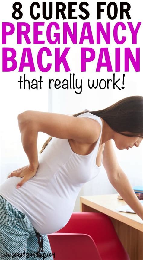 Pregnancy Back Pain Relief Things To Try Pregnancy Back Pain