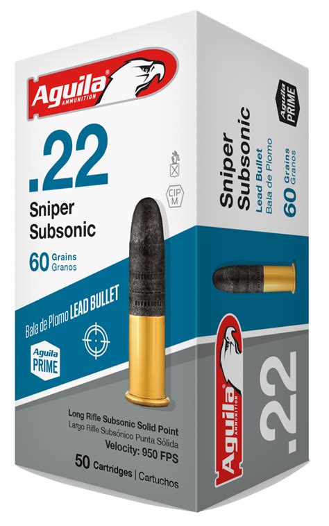 22lr Ammunition Sniper Subsonic 60 Grain Lead Round Nose 5000 Rounds