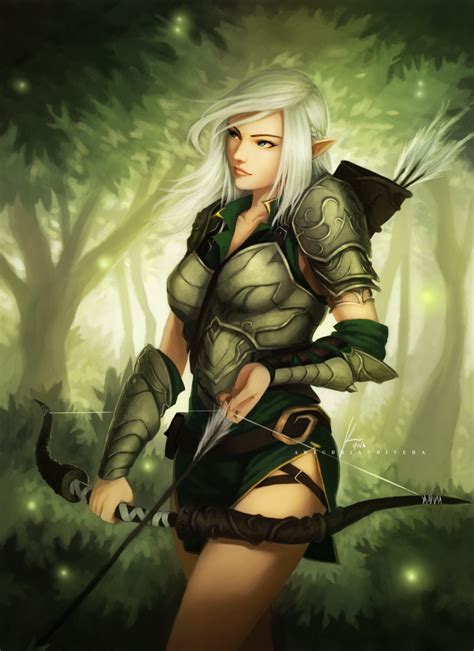 Elf Archer By Ooquant On Deviantart