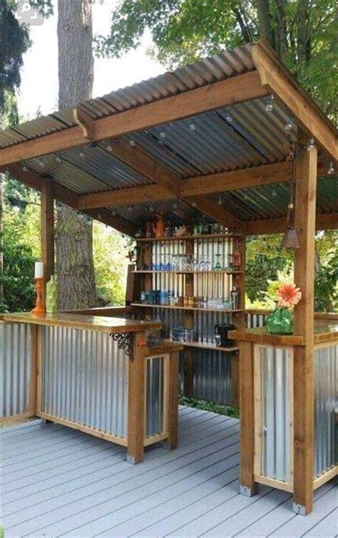 30 Unusual Diy Outdoor Bar Ideas On A Budget Backyard Patio Designs