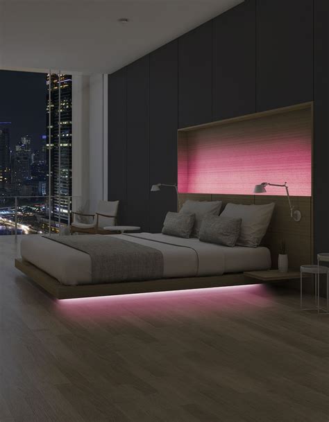 One of the classics led light choices is the indirect lighting, which emanates from your ceiling, but is never overwhelming for the eyes. MERKURY INNOVATIONS Motion Activated Pink LED Strip Light ...