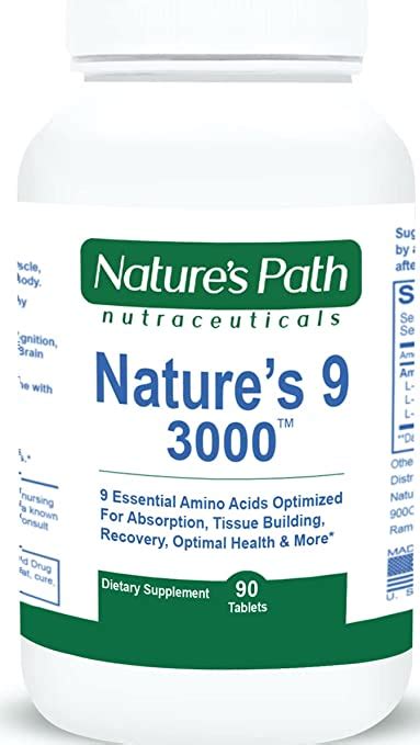 Natures 9 3000 Essential Amino Acids Supplement Best Eaa