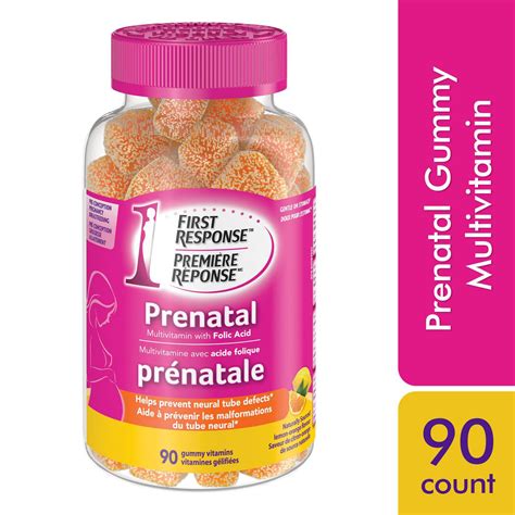 First Response Prenatal Multivitamin Gummies Walmart Canada