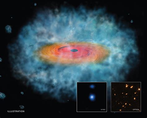 Chandra Press Room Nasa Telescopes Find Clues For How Giant Black