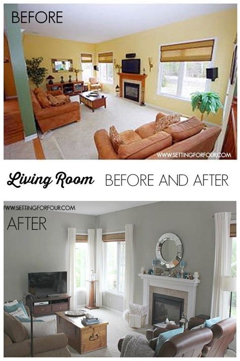 My Quickandeasy Living Room Before And After Makeover Diy Home Decor