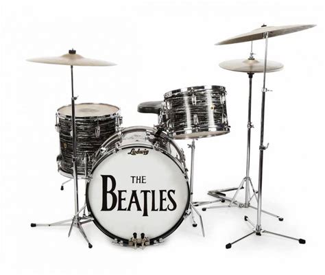 Ringo Starr Ludwig Oyster Black Pearl Drum Kit リンゴスター ビートルズ