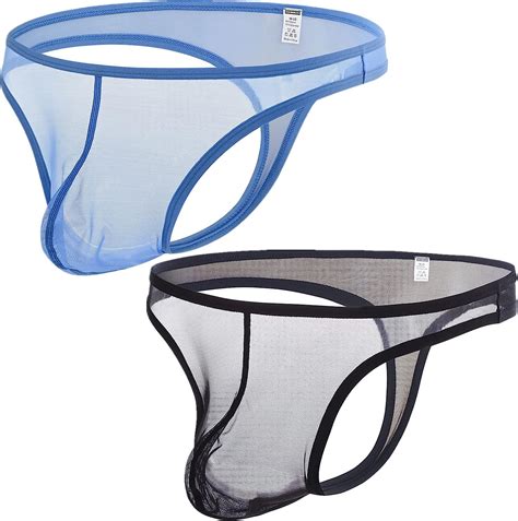 Buy Zonbailon Bulge Enhancing Underwear For Men See Through Mesh Bulge Pouch Underwear Briefs