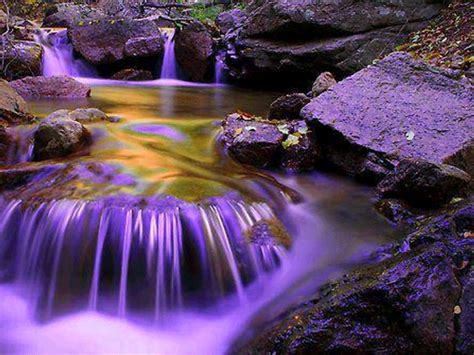 Purple Waterfall Scenery And Beautiful Places Pinterest Beautiful