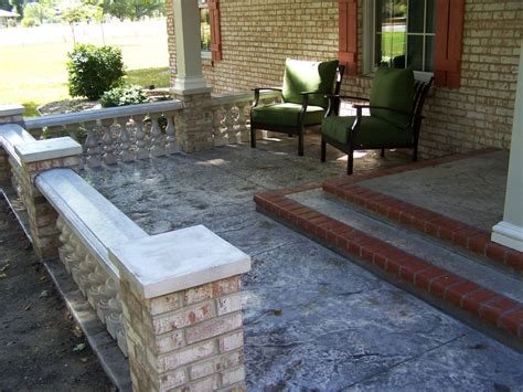 Front Porch Flooring Ideas Over Concrete