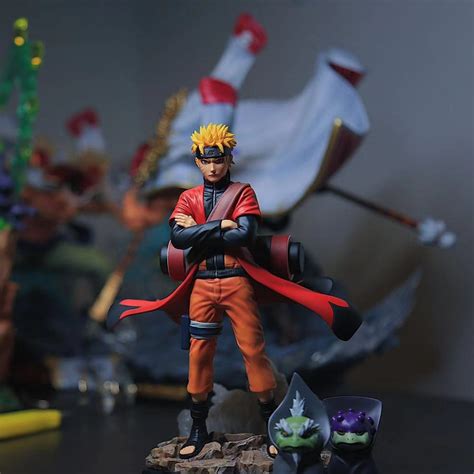 Uzumaki Naruto Naruto Sage Action Anime Figures Pvc Toys Shippuden