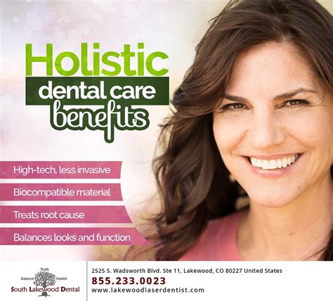 We Take A Holistic Approach To Dental Care Focusing On Whole Body
