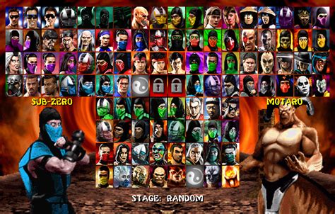 Mortal Kombat Anthology Remake Mugen Full Game Mugenation