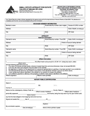 Sworn affidavit form for passport. Bill Of Sale Form Indiana Small Estate Affidavit Form ...