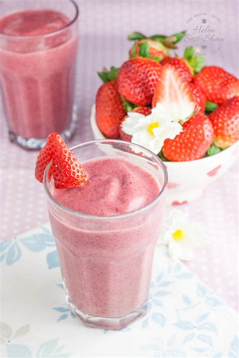 Recipe Strawberry Coconut Smoothie Fuss Free Flavours