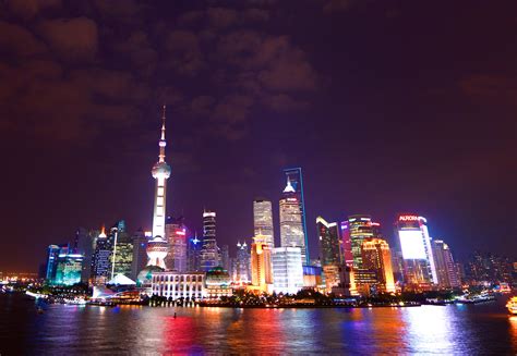47 Shanghai Skyline Wallpaper On Wallpapersafari