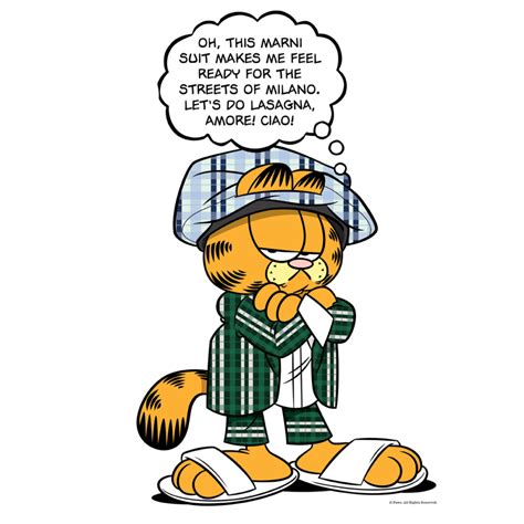 Garfield The Cat Is The Worlds Most Underrated Fashion Icon