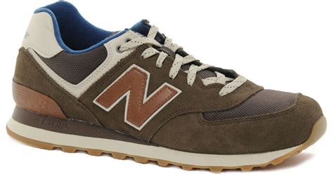 New Balance 574 Sneakers In Brown For Men Lyst