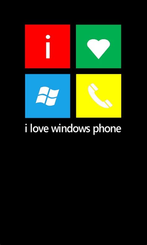 I Love Windows Phone By Tbvnz On Deviantart