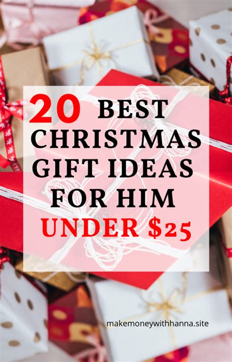 Best christmas gifts for him amazon. 20+ Christmas Gift Ideas For Him Under $25 | Low budget ...