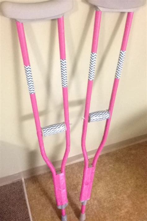 Pin By Heidi Zackrison On I Must Make It Crutches Diy Decorated