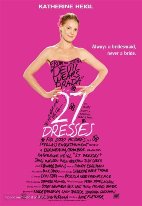 27 Dresses 2008 Movie Poster
