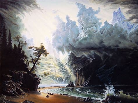 Art By Clay Coller Storm Seascape Painting