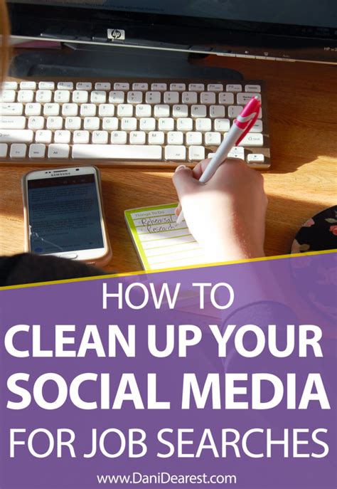 How To Clean Up Your Social Media For Job Searches
