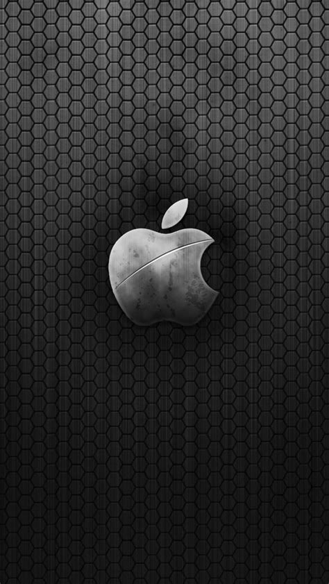 Old Metal Apple Logo Wallpaper Free Iphone Wallpapers
