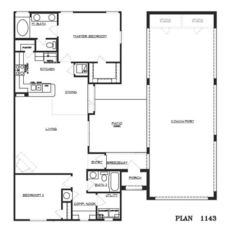 Barndominium Floor Plans With Rv Storage Image To U