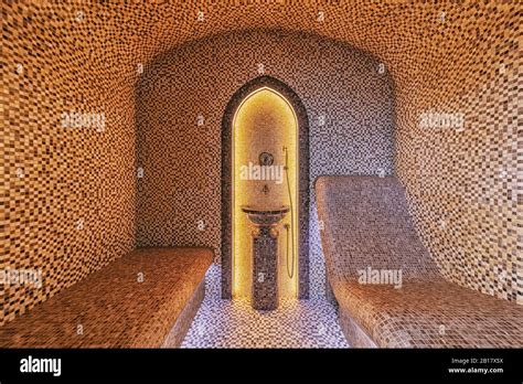 Interior Of Luxury Turkish Bath Hamam Traditional Turkish Bathroom