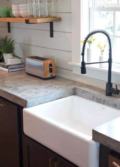 Farmhouse sinks are beautiful, spacious, and timeless, plus they add a distinctive look to any kitchen they're placed in. Deep farmhouse sink? Bare concrete counter-tops? Raw wood ...
