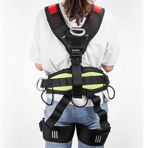 Protection Rock Tree Climbing Full Body Safety Harness Equipment Fast