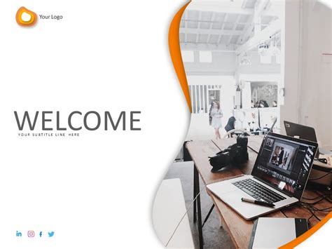 1342 Editable Welcome Slides For Presentations