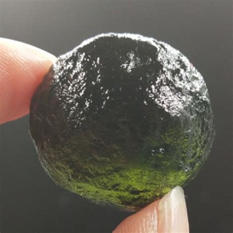 20 25cts Green Gem Moldavite Meteorite Impact Class Czech 881748526638