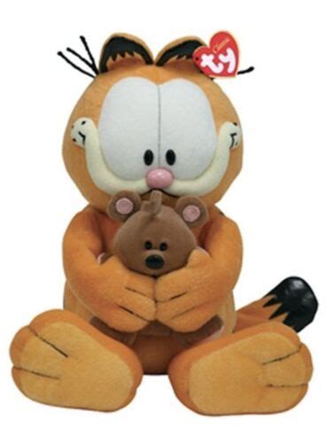 New Ty Classic Garfield And Pooky Best Friends Forever Plush Ebay