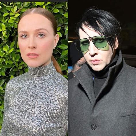 Shocking Evan Rachel Wood Accuses Former Partner Marilyn Manson Of Horrifically Abusing Her