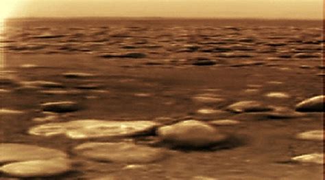 Titan Moon Of Saturn An Actual Surface Image Aspect Ratio Altered Fosdick S Astrobiology