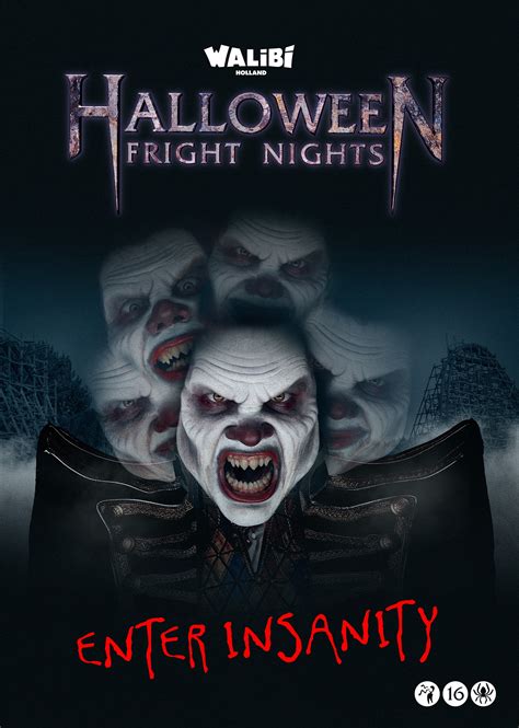 Halloween Fright Nights Tijdens De Avond En Het Nieuwe Halloween Spooky Days Overdag In Walibi