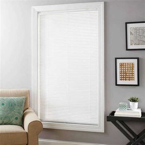 1 Vinyl Mini Blinds With Cord