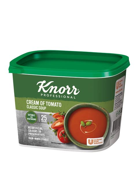 Knorr Classic Cream Of Tomato Soup Mix Tubs 6x25ptn Debriar