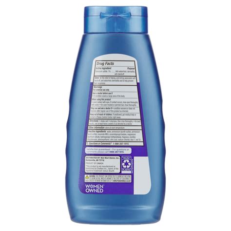 Equate Medicated Dandruff Shampoo With Selenium Sulfide 1 11 Fl Oz