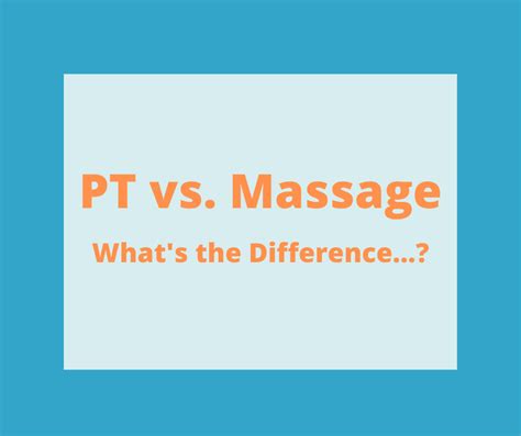 Physical Therapy Vs Massage Therapy Whats The Difference Gordon Physical Therapy