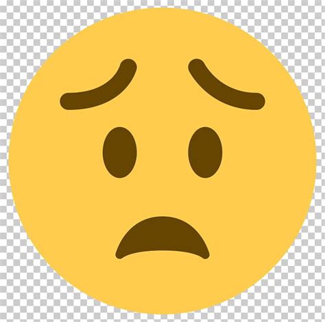 Emoticon Emoji Worry Smiley Sticker Png Clipart Art Emoji Circle 3520