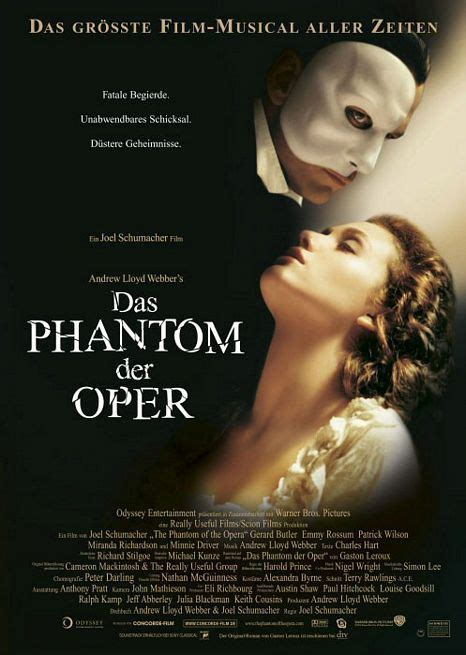 The Phantom Of The Opera Movie Poster 2 Of 7 Imp Awards