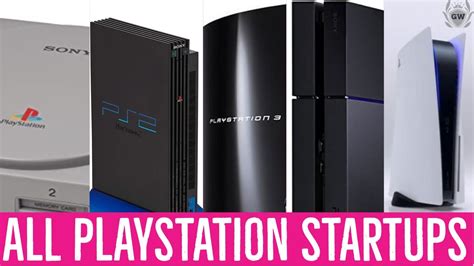 All Playstation Startups Ps1 To Ps5 The Evolution Of Playstation