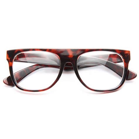 The Flat Top Designer Inspired Unisex Clear Glasses Cosmiceyewear