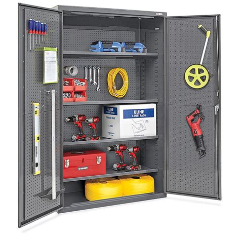 Pegboard Storage Cabinets In Stock Ulineca